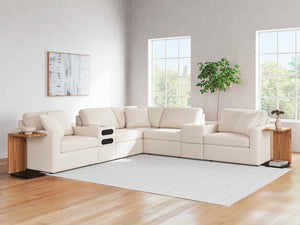 Modmax Balanced Sectional with Audio and Storage Consoles - 46 Furniture and Mattress Gallery