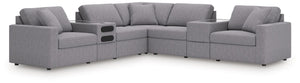 Modmax Balanced Sectional with Audio and Storage Consoles - 46 Furniture and Mattress Gallery