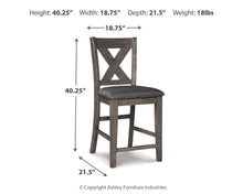 Load image into Gallery viewer, Caitbrook Counter Height Dining Package
