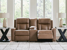 Load image into Gallery viewer, Mackmenville Reclining Loveseat with Console
