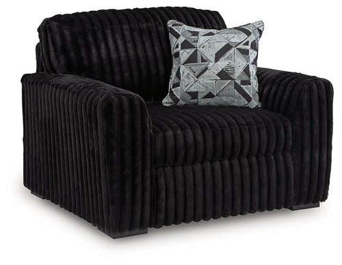 Midnight-Madness Oversized Chair - 46 Furniture and Mattress Gallery