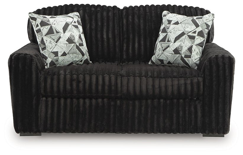 Midnight-Madness Loveseat - 46 Furniture and Mattress Gallery