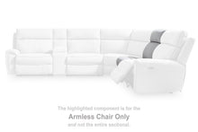 Load image into Gallery viewer, Social Pointe Reclining Sectional with Storage Console - 46 Furniture and Mattress Gallery
