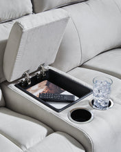 Load image into Gallery viewer, Social Pointe Reclining Sectional with Storage Console - 46 Furniture and Mattress Gallery
