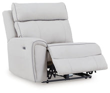 Load image into Gallery viewer, Social Pointe Reclining Sectional with Storage Console - 46 Furniture and Mattress Gallery
