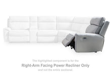 Load image into Gallery viewer, Social Pointe Reclining Sectional with Storage Console - 46 Furniture and Mattress Gallery
