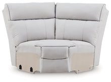 Load image into Gallery viewer, Social Pointe Reclining Sectional with Storage Console - 46 Furniture and Mattress Gallery
