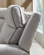 Load image into Gallery viewer, Social Pointe Reclining Sectional with Storage Console - 46 Furniture and Mattress Gallery
