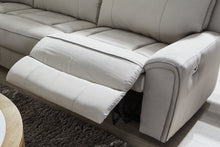 Load image into Gallery viewer, Social Pointe Reclining Sectional with Storage Console - 46 Furniture and Mattress Gallery
