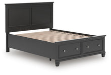 Load image into Gallery viewer, Lanolee Panel Storage Bed
