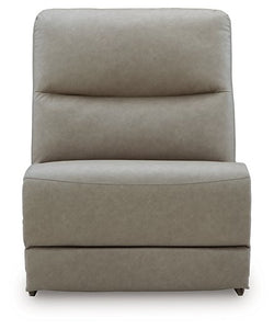 Narwhal Place Reclining Sectional with Storage Console - 46 Furniture and Mattress Gallery