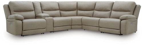 Narwhal Place Reclining Sectional with Storage Console - 46 Furniture and Mattress Gallery