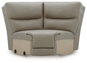 Narwhal Place Reclining Sectional with Storage Console - 46 Furniture and Mattress Gallery