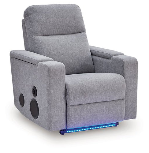 Pineland Power Glider Recliner with Audio System - 46 Furniture and Mattress Gallery