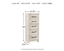 Load image into Gallery viewer, Cambeck Narrow Chest of Drawers
