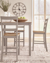 Load image into Gallery viewer, Harperfeld Counter Height Dining Table and 4 Counter Stools
