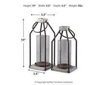 Load image into Gallery viewer, Diedrick Lantern (Set of 2)
