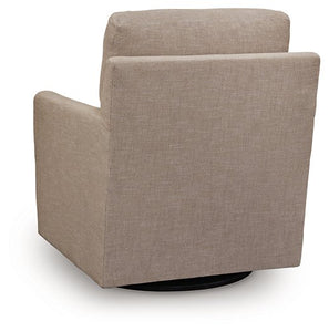 Freybourne Next-Gen Nuvella Swivel Accent Chair - 46 Furniture and Mattress Gallery