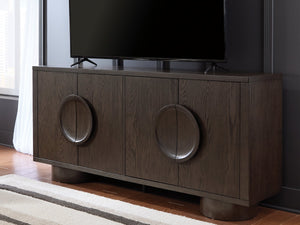 Veeda Accent Cabinet - 46 Furniture and Mattress Gallery