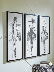Mckerrick Wall Art Set (Set of 3) - 46 Furniture and Mattress Gallery