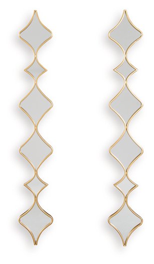 Harriswood Accent Mirror Set (Set of 2) - 46 Furniture and Mattress Gallery