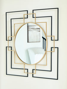 Oceanal Accent Mirror - 46 Furniture and Mattress Gallery