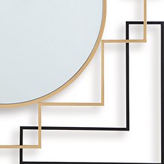 Oceanal Accent Mirror - 46 Furniture and Mattress Gallery