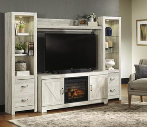 Bellaby 4-Piece Entertainment Center with Electric Fireplace - 46 Furniture and Mattress Gallery