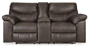 Boxberg Reclining Loveseat with Console - 46 Furniture and Mattress Gallery