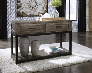 Johurst Sofa/Console Table - 46 Furniture and Mattress Gallery