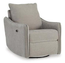 Load image into Gallery viewer, McBurg Swivel Power Recliner - 46 Furniture and Mattress Gallery
