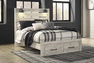Cambeck Bed with 2 Storage Drawers - 46 Furniture and Mattress Gallery