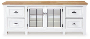 Ashbryn 74" TV Stand - 46 Furniture and Mattress Gallery