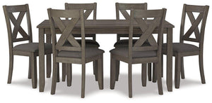 Caitbrook Dining Table and Chairs (Set of 7) - 46 Furniture and Mattress Gallery