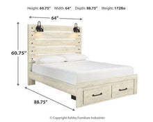 Load image into Gallery viewer, Cambeck Bed with 2 Storage Drawers - 46 Furniture and Mattress Gallery
