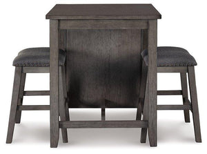 Caitbrook Counter Height Dining Table and Bar Stools (Set of 3) - 46 Furniture and Mattress Gallery