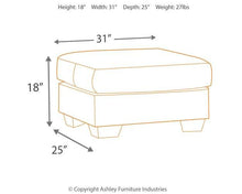 Load image into Gallery viewer, Darcy Ottoman - 46 Furniture and Mattress Gallery
