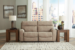 Next-Gen DuraPella Power Reclining Sectional Loveseat - 46 Furniture and Mattress Gallery