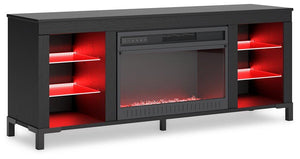 Cayberry 3-Piece Entertainment Center with Electric Fireplace - 46 Furniture and Mattress Gallery