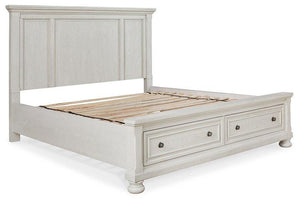Robbinsdale Panel Storage Bed - 46 Furniture and Mattress Gallery
