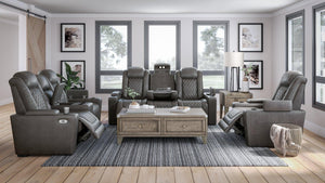 HyllMont Power Reclining Living Room Set - 46 Furniture and Mattress Gallery