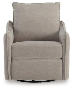 McBurg Swivel Power Recliner - 46 Furniture and Mattress Gallery