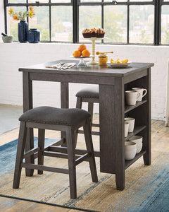 Caitbrook Counter Height Dining Table and Bar Stools (Set of 3) - 46 Furniture and Mattress Gallery
