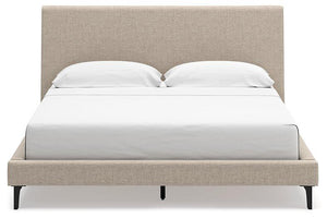 Cielden Upholstered Bed with Roll Slats - 46 Furniture and Mattress Gallery