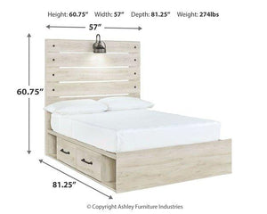Cambeck Bed with 4 Storage Drawers - 46 Furniture and Mattress Gallery
