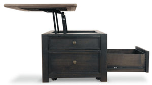 Tyler Creek Coffee Table with Lift Top - 46 Furniture and Mattress Gallery