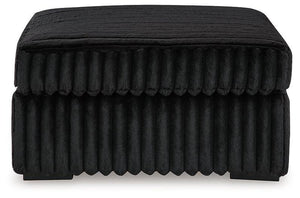 Midnight-Madness Oversized Accent Ottoman - 46 Furniture and Mattress Gallery