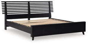 Danziar Slat Bed - 46 Furniture and Mattress Gallery