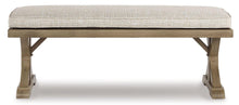 Load image into Gallery viewer, Beachcroft Outdoor Bench with Cushion - 46 Furniture and Mattress Gallery
