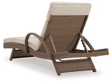 Load image into Gallery viewer, Beachcroft Outdoor Chaise Lounge with Cushion - 46 Furniture and Mattress Gallery
